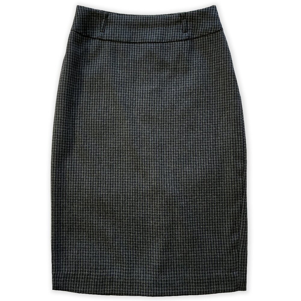 AK Wool-blend Elegant Pencil Skirt